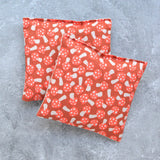 Red Mini Mushrooms Retro Lavender Sachet Bundle