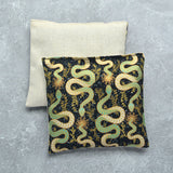 Gilded Snakes Black and Gold Lavender Sachet Bundle