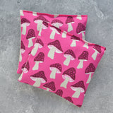 Hot Pink Mushroom Party Lavender Sachet Bundle