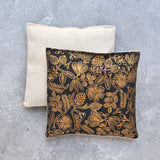 Golden Primavera Floral on Black Lavender Sachet Bundle
