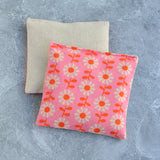 Field of Flowers Sorbet Pink Cotton Lavender Sachet Bundle