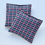 Trellis in Navy Cotton Lavender Sachet Bundle