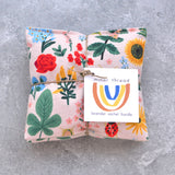 Curio Floral in Blush Pink Cotton Lavender Sachet Bundle