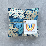 Blue and White Floral Lavender Sachet Bundle