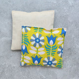 Summer Scandi Floral Yellow & Blue Lavender Sachet Bundle