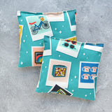 Instant Nostalgia Snapshots Teal Cotton Lavender Sachet Bundle