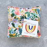 Pink & Lilac Garden Party Floral Cotton Lavender Sachet Bundle