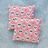 Pink Skulls Halloween Lavender Sachet Bundle