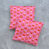 Scandi Mushrooms and Berries in Pink Lavender Sachet Bundle