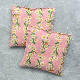 Daisy Chains in Pink Cotton Lavender Sachet Bundle