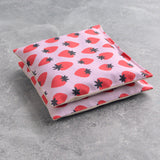 Strawberries on Pink Cotton Lavender Sachet Bundle