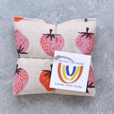 Ripe Strawberries Canvas Lavender Sachet Bundle