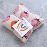 Ripe Strawberries Canvas Lavender Sachet Bundle