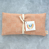 Haystack in Rust Canvas Oversized Weighted Eye Pillow Dutch