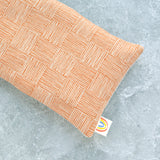 Haystack in Rust Canvas Oversized Weighted Eye Pillow Dutch