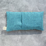 Meadow Floral in Black Weighted Eye Pillow Hot Cold Therapy