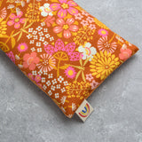 Dragonfly Floral Summer in Caramel Weighted Eye Pillow