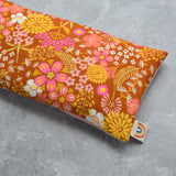 Dragonfly Floral Summer in Caramel Weighted Eye Pillow
