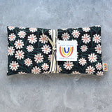 Night Blooms Cotton Weighted Eye Pillow