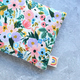 Pink & Lilac Garden Party Floral Cotton Weighted Eye Pillow