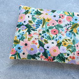 Pink & Lilac Garden Party Floral Cotton Weighted Eye Pillow