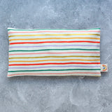 Pink & Lilac Rainbow Stripe Cotton Weighted Eye Pillow
