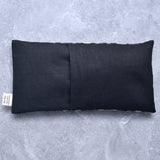 Gilded Snakes Black and Lilac Weighted Eye Pillow