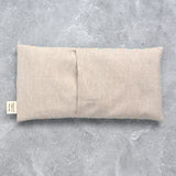 Floral Endpaper in Soft Teal Weighted Eye Pillow