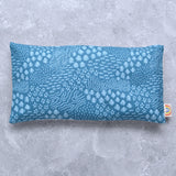 Midnight Hike in Blue Cotton Weighted Eye Pillow