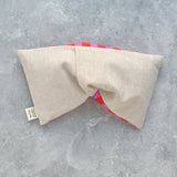 Oversized Eye Pillow - Deep Pink Cabana Stripe