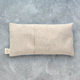 Oversized Eye Pillow - Scandi Tulips in Cobalt Blue