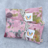 Upcycled Wildflower Tie Dye Oversized Eye Pillow