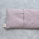 Weighted Eye Pillow in Heathered Lilac Linen