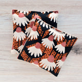 Organic Lavender Sachets in Terracotta Floral - Set of 2
