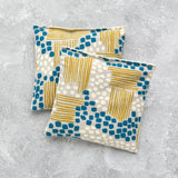 Organic Lavender Sachets in Aerial View Sand - Set of 2