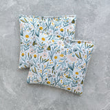 Ditsy Floral in White Cotton Lavender Sachet Bundle