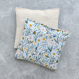 Ditsy Floral in White Cotton Lavender Sachet Bundle