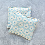 Heart Flowers in Polar Blue Lavender Sachet Bundle