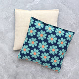 Heart Flowers in Navy Blue Lavender Sachet Bundle