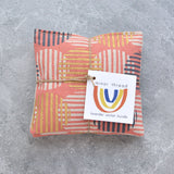 Lavender Sachet Bundle in Melon Pink Agate Canvas