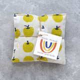 Lavender Sachet Bundle in Soft Green Apple Cotton