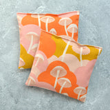 Pink & Orange Mushrooms Lavender Sachet Bundle