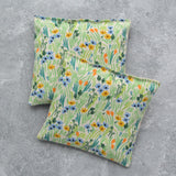 Spring Grass Green Floral Lavender Sachet Bundle