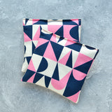 Building Blocks in Navy and Fuchsia Lavender Sachet Bundle