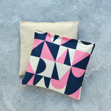 Building Blocks in Navy and Fuchsia Lavender Sachet Bundle