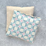 Cane Blocks in Sky Blue Lavender Sachet Bundle