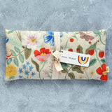 Strawberry Fields Oversized Eye Pillow in Canvas - Natural