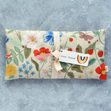 Strawberry Fields Oversized Eye Pillow in Canvas - Natural