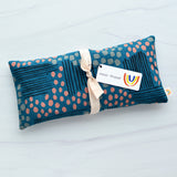 Aerial View Midnight Canvas Oversized Eye Pillow