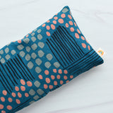 Aerial View Midnight Canvas Oversized Eye Pillow